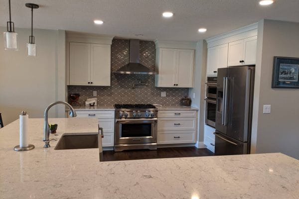 Contemporary Traditional Kitchen Kitchen Remodel by Creative Tile and Remodel LLC project photo 4